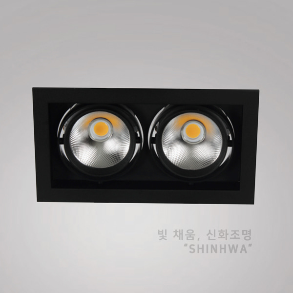 J LED COB MT 2구 매입등 조명 20W/30W [2color]